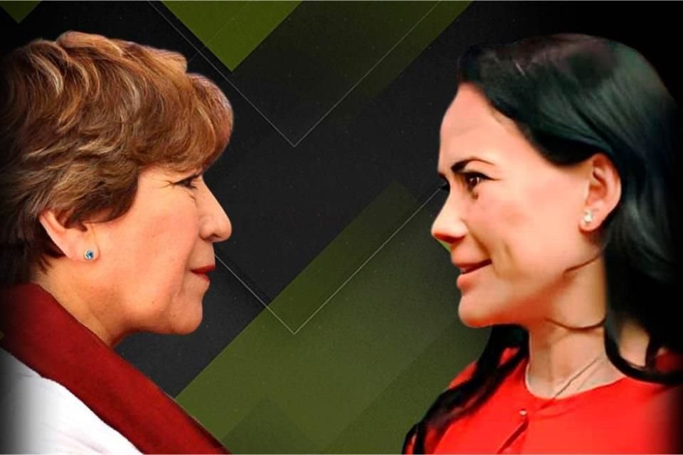 El Edomex, una de las entidades más poderosas del País juega su futuro político con 2 candidatas: Delfina Gómez y Alejandra del Moral.