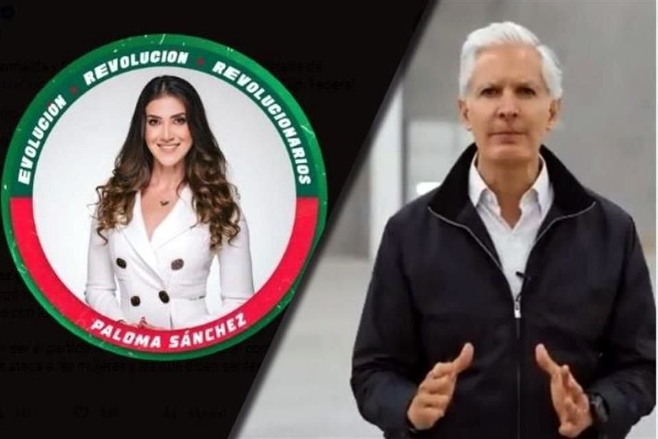 Paloma Sánchez, militante del PRI, culpó al Gobernador Alfredo del Mazo, también tricolor, de la derrota del partido en Edomex.