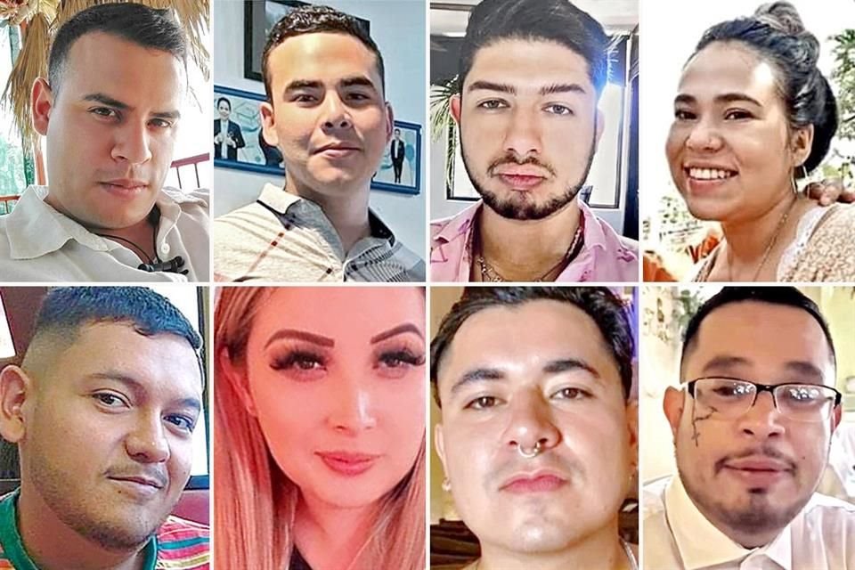 Carlos García, Itzel Valladolid, Carlos Valladolid, Jesús Salazar, Arturo Robles, Mayra Velázquez, Jorge Moreno y Juan Estrada, son las víctimas del caso de los call centers.