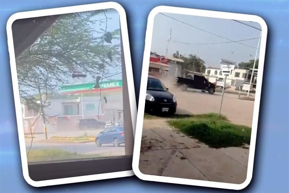 Presuntamente, el blanco de la agresión fue el ex presidente municipal de El Naranjo, Eliseo Rodríguez de León.