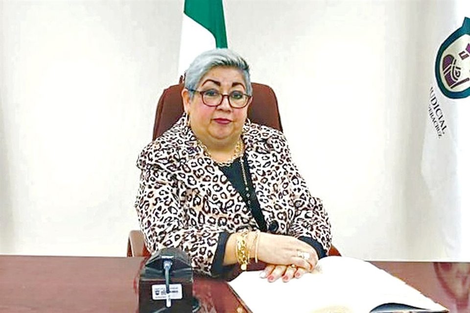 La jueza Angélica Sánchez Hernández.