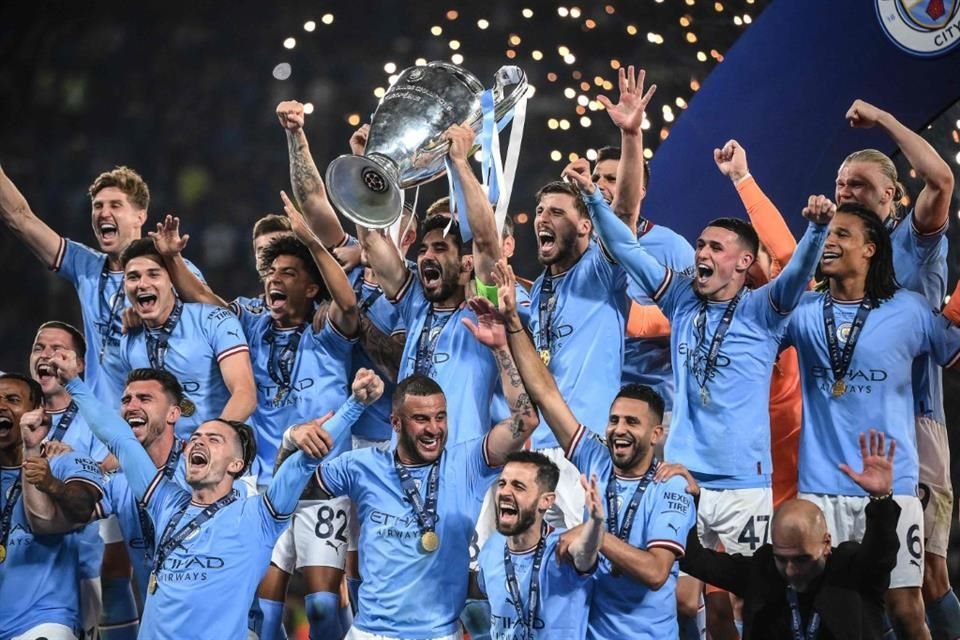 El primer título de Champions League para el Manchester City.