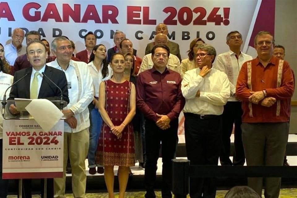 Las 'corcholatas' de Morena participaron este 11 de junio en el Consejo Nacional donde se definieron pautas para su aspiración presidencial.