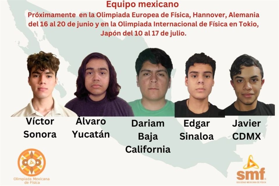 Ante falta de recursos económicos, los 5 estudiantes de bachillerato más brillantes del País en el área de Física no podrán viajar para competir en la Olimpiada Europea de Física 2023.