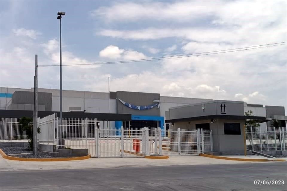 Amazon en Escobedo, está ubicado sobre un terreno de 120 mil metros cuadrados para futuras expansiones.