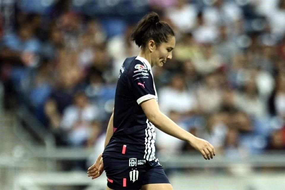 Desirée Monsiváis no seguirá en las Rayadas la siguiente temporada.