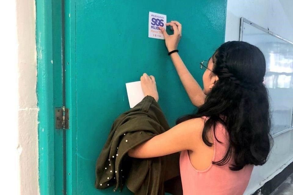 Autoridades buscan permear en las jóvenes para que puedan recurrir a la Línea SOS en caso de violencia de género.