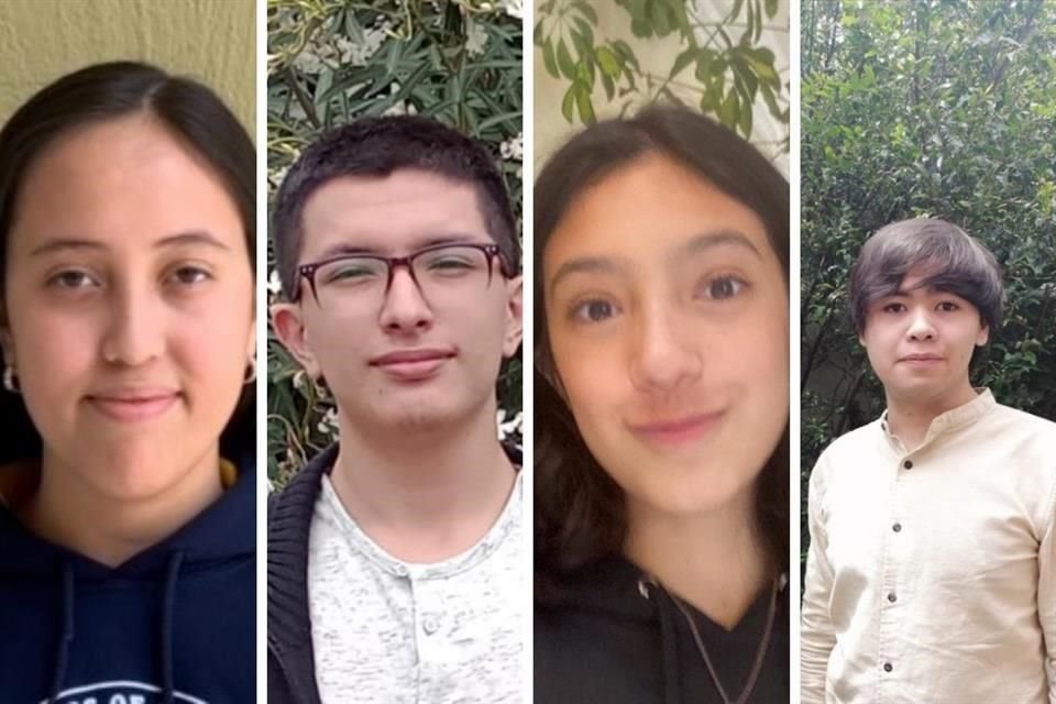 Los jóvenes de bachillerato tienen entre 17 y 18 años y proceden del Estado de México y de Nuevo León.