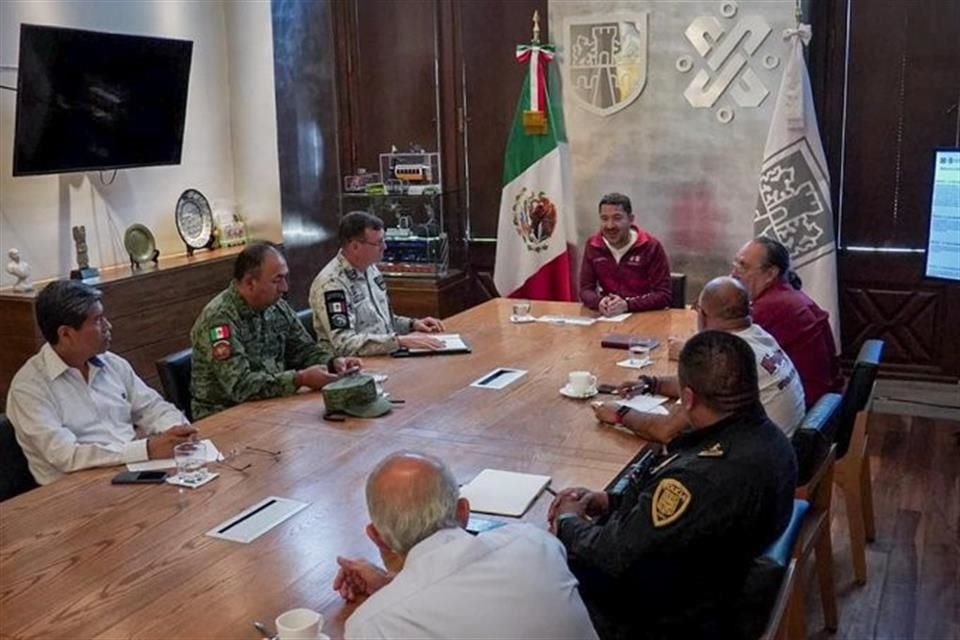 En el encuentro participaron representantes de la Secretaría de la Defensa Nacional (Sedena) y la Guardia Nacional.