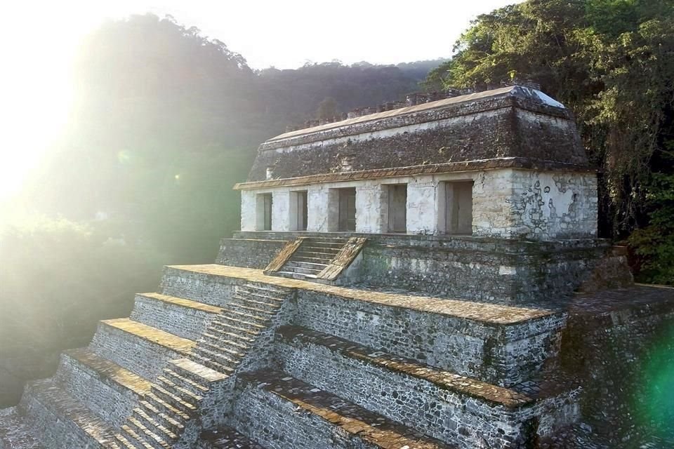 Palenque, otra de las  zonas arqueológicas registradas.