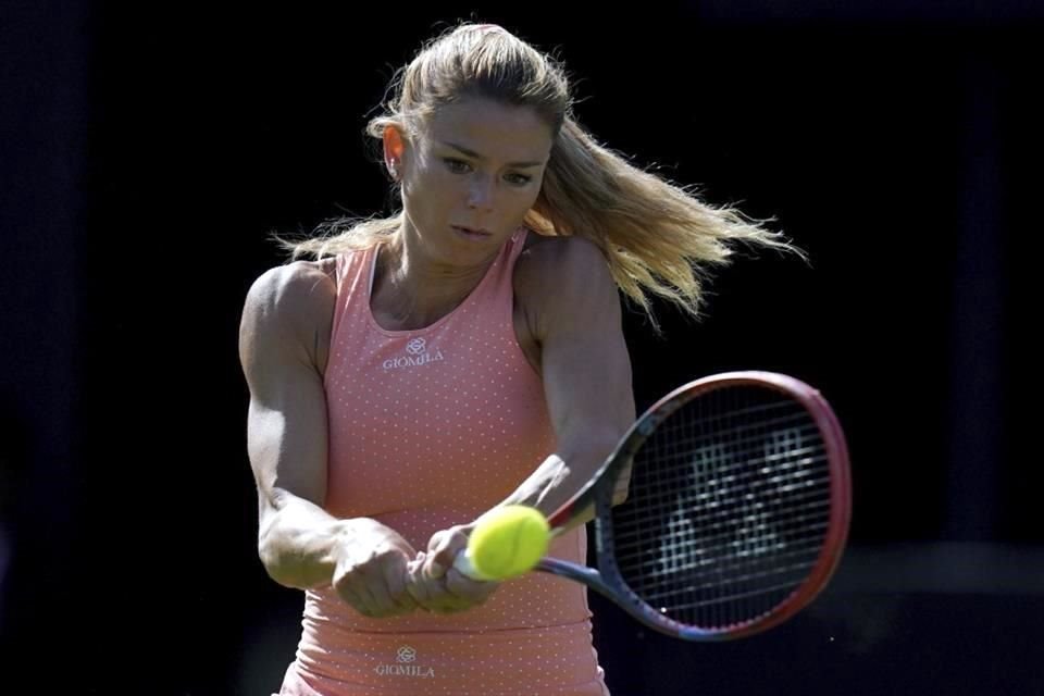 Camila Giorgi no logró aprovechar las oportunidades que se le presentaron y fue eliminada.