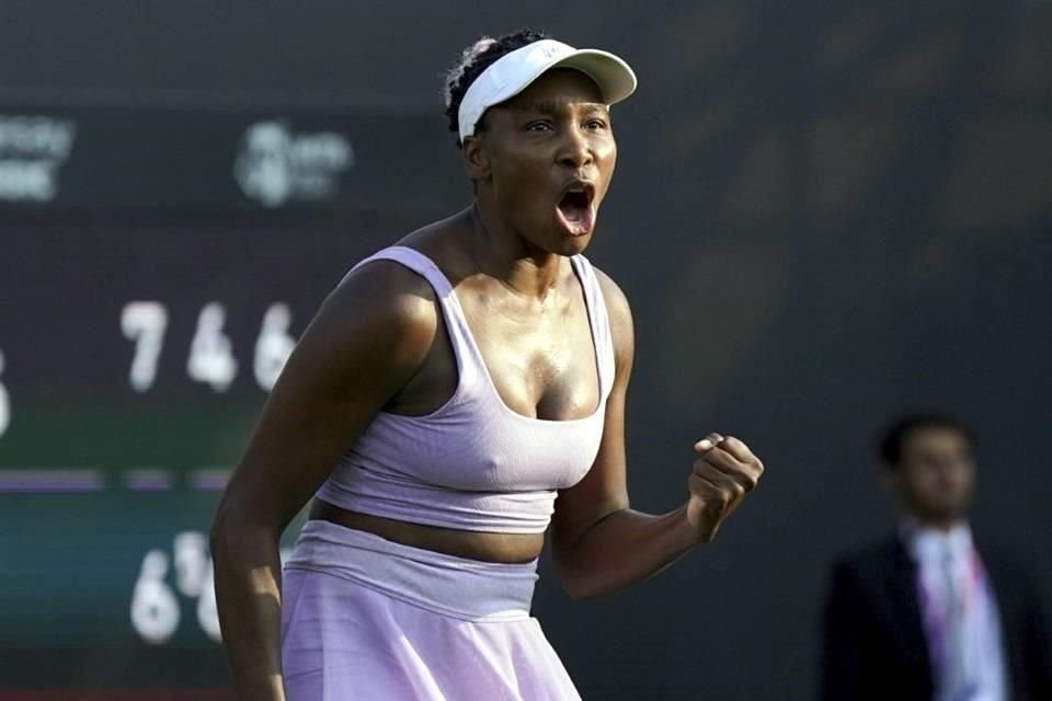 Venus Williams dio la sorpresa y avanzó a la siguiente ronda en Birmingham.