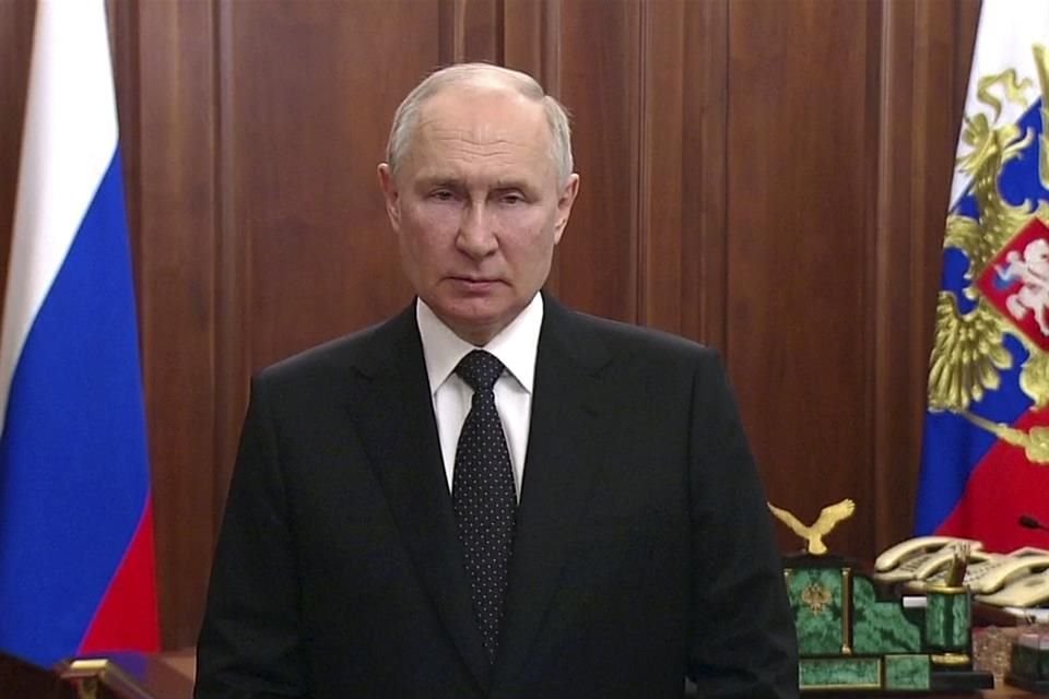 Putin en su mensaje a la nación rusa.