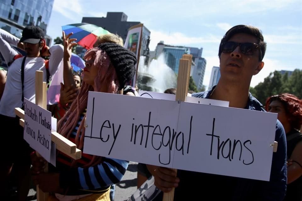 Otro de los pendientes es la tipificación de los transfeminicidios derivada de una recomendación de la Comisión de Derechos Humanos local.