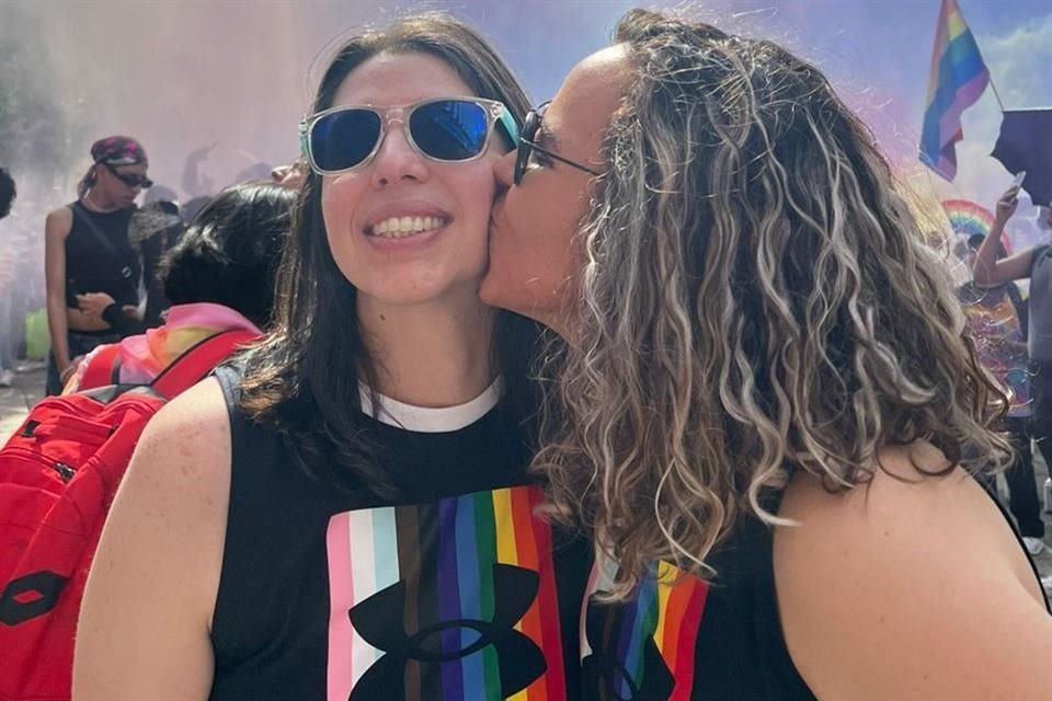 Para algunas, la 45 Marcha del Orgullo se trató de una primera oportunidad para defender su identidad.