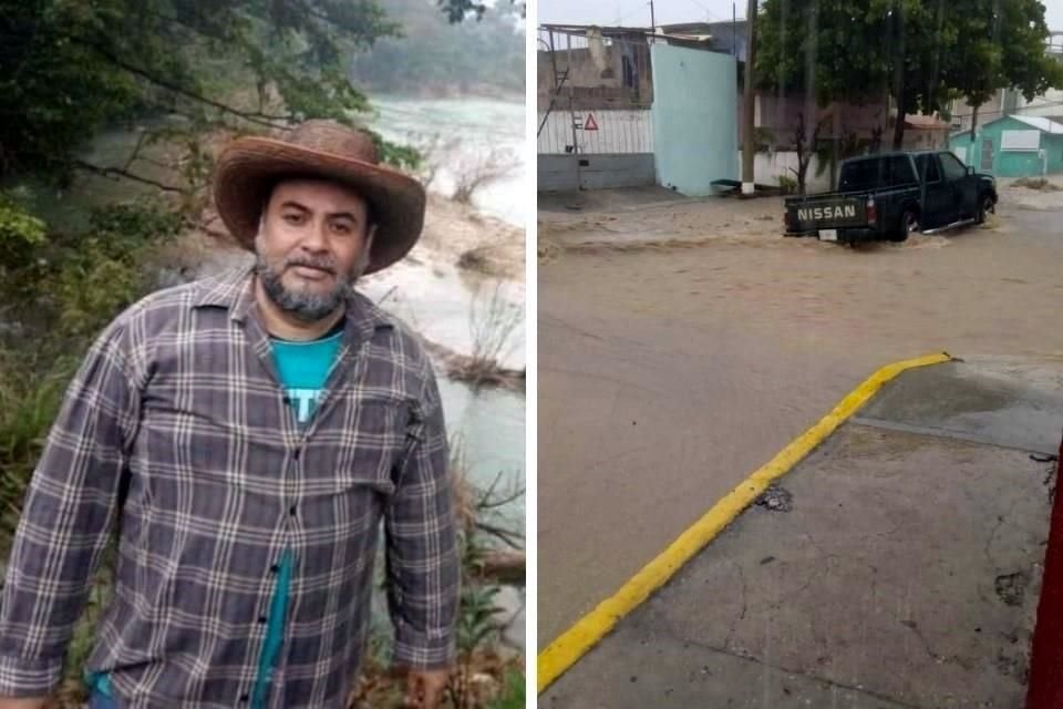 El biólogo Ariel Muñoz Núñez desapareció el sábado tras ser succionado por una alcantarilla durante las lluvias del pasado sábado en Tuxtla Gutiérrez, Chiapas.