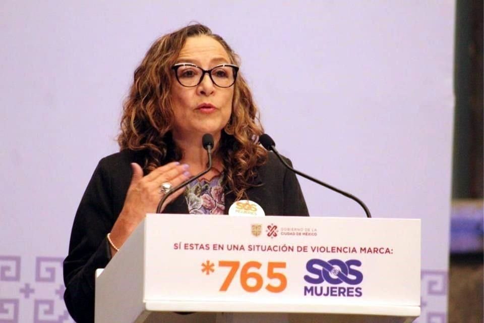 Ingrid Gómez, titular de la Secretaría de las Mujeres, detalló que han intervenido en más de medio centenar de escuelas para ayudar en casos de adolescentes que han sufrido  violencia.