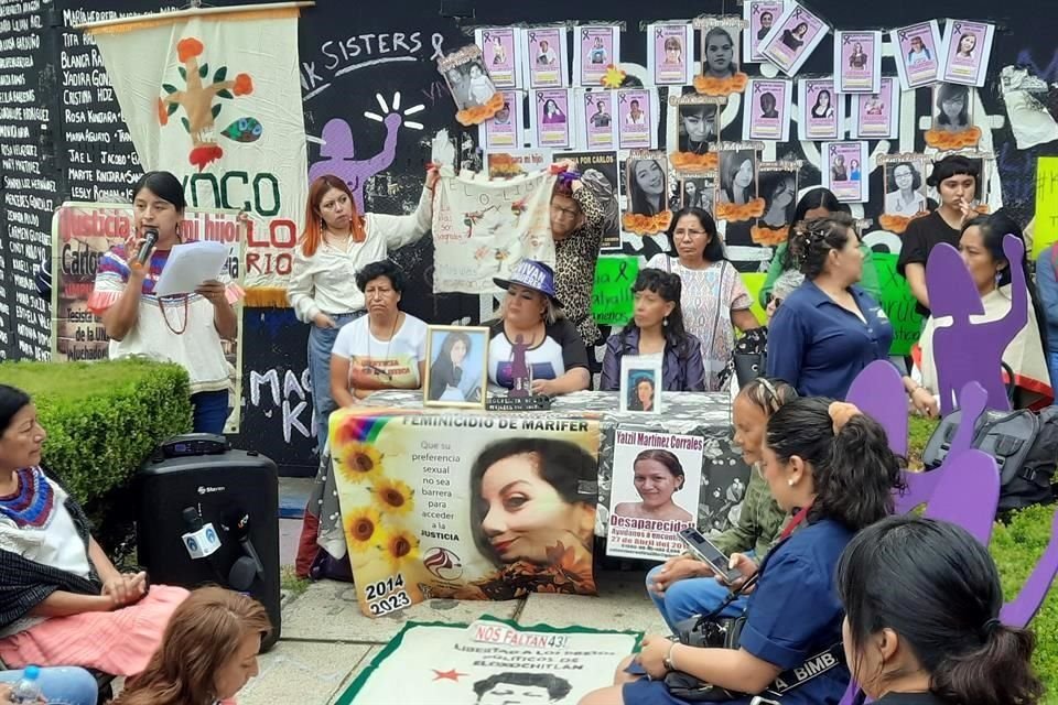 La Glorieta está dedicada a mujeres que han enfrentado violencia, represión, y revictimización y que buscan justicia.