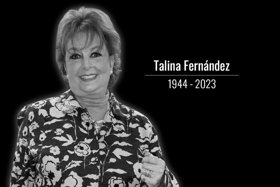 La conductora Talina Fernández, conocida como 'La Dama del Buen Decir', falleció a los 78 años tras ser hospitalizada de emergencia