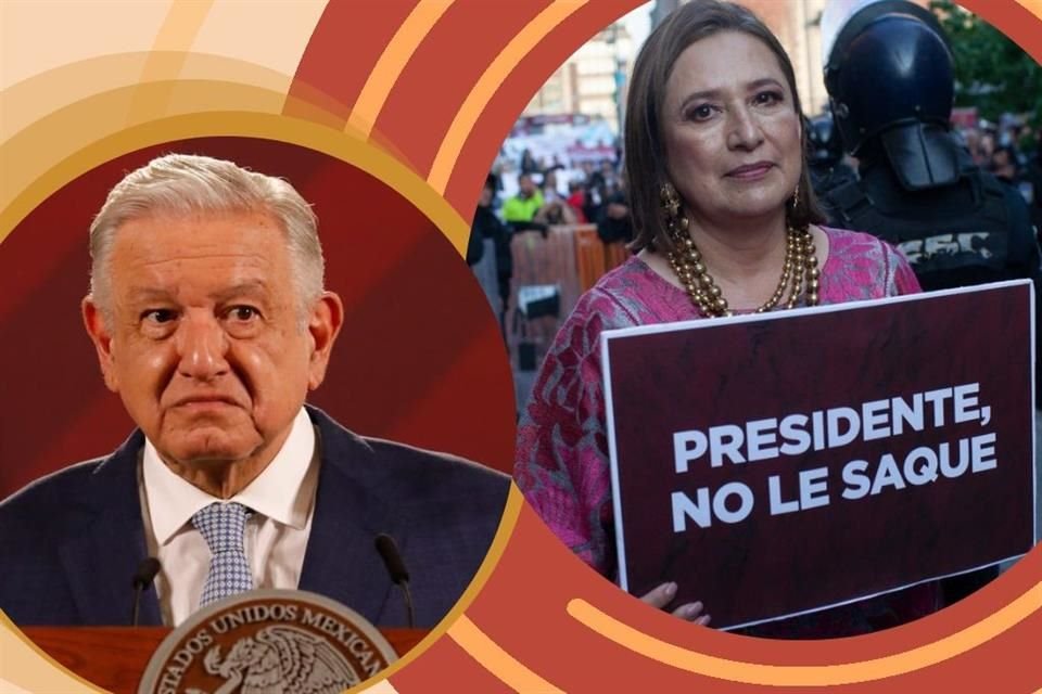 El Presidente acusó a Xóchitl Gálvez de pertenecer a la escuela del ex Presidente Vicente Fox al estar en contra de los programas sociales.