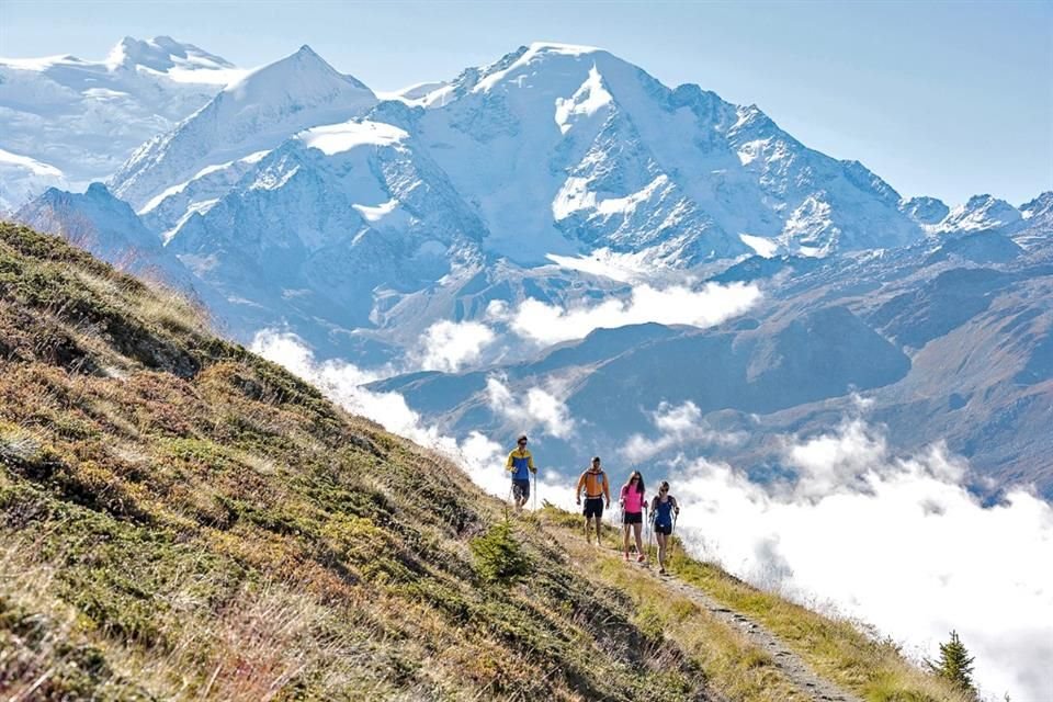 Una travesía en la pequeña Verbier, en Suiza, son de los viajes que sólo suceden una vez en la vida.