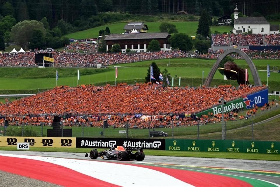 Verstappen ha ganado cuatro veces en Austria.