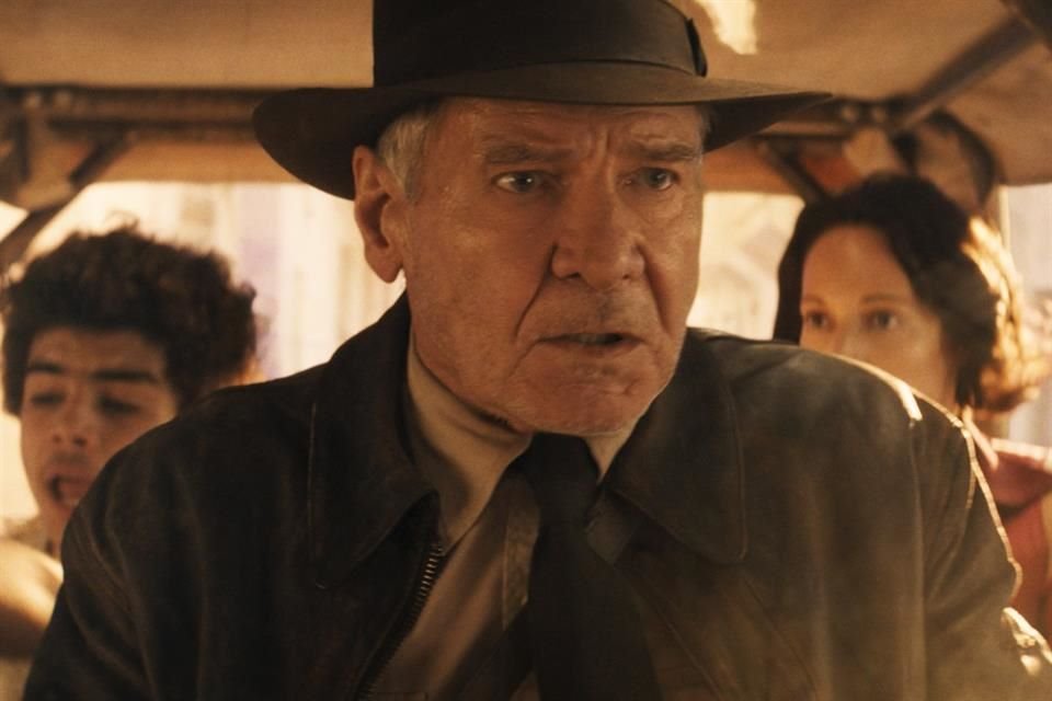 La película 'Indiana Jones Y El Dial Del Destino' acumuló 130 millones de dólares en su primer fin de semana, una cifra baja para lo que se estimaba.