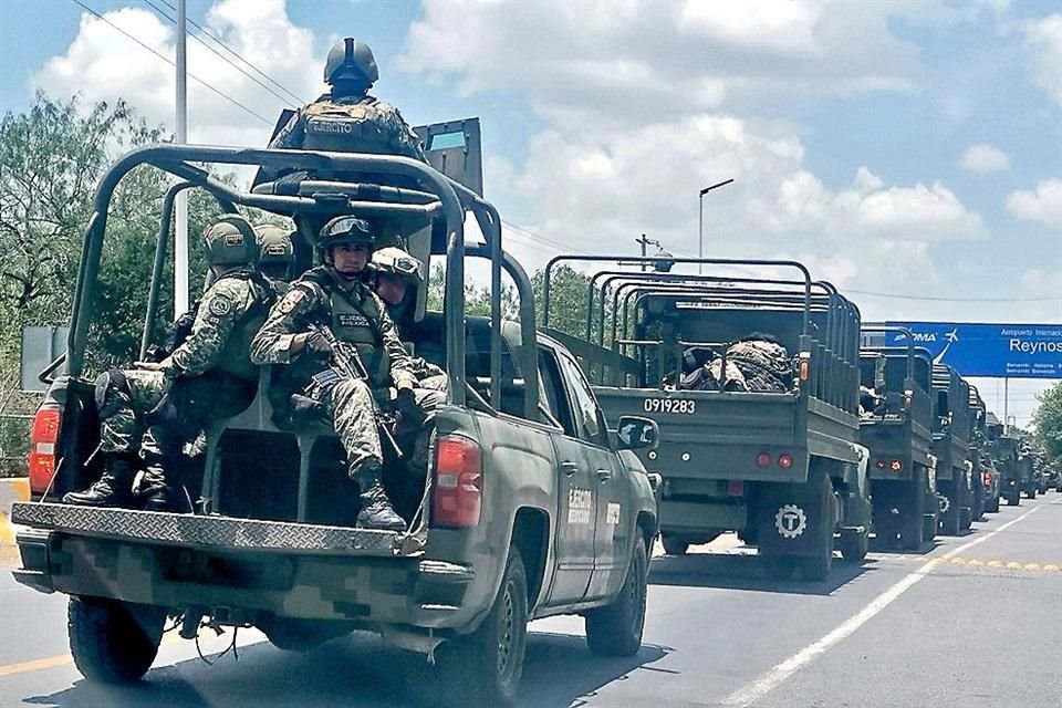 Luego del ataque al funcionario, llegaron ms elementos del Ejrcito para reforzar la seguridad de la regin.