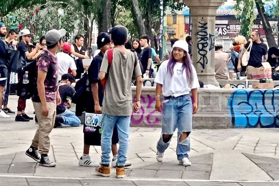 El sábado un grupo de 70 jóvenes vandalizó el parque, lo que motivó la propuesta de enrejado de la Alcaldía Cuauhtémoc.