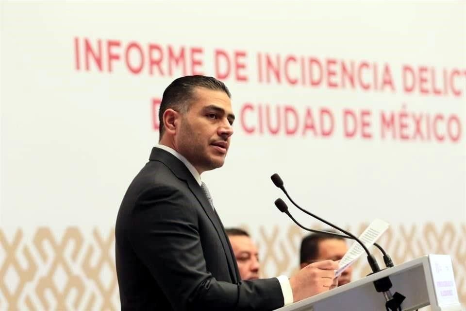 Omar García Harfuch, aspirante al Senado.