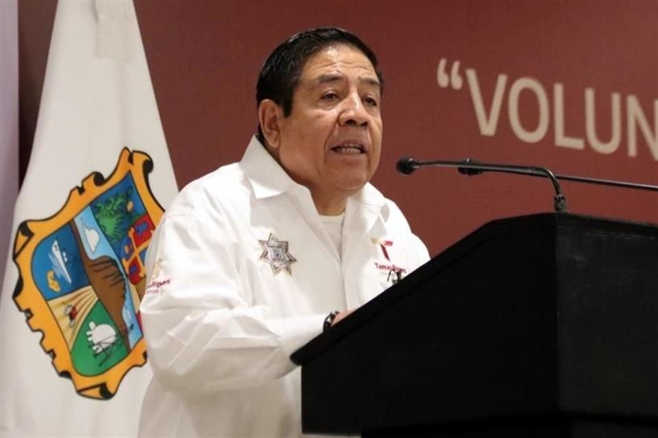 General Sergio Chávez García, titular de Seguridad de Tamaulipas.