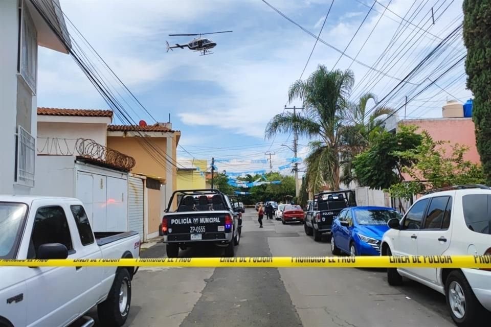 La Policía de Zapopan informó que tras los hechos no se reportaron personas lesionadas.