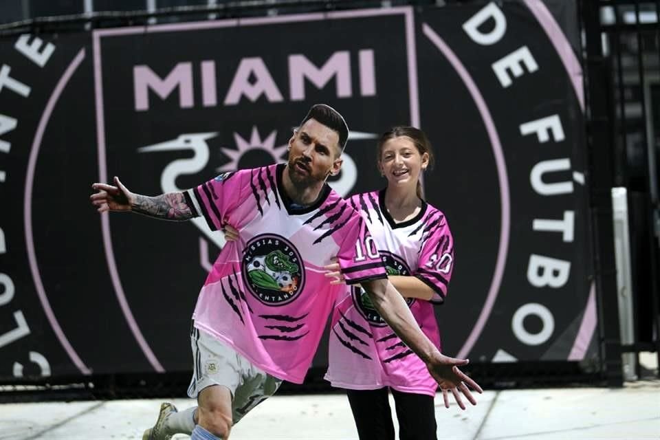 La messimanía se vive en Miami.