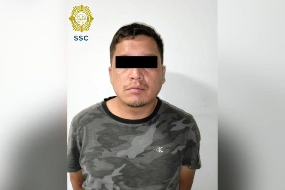 Luis Ángel 'N', presunto implicado en el robo a la joyería Berger, fue detenido en San Juan de Aragón, luego de que identificaron uno de los vehículos que usaron para cometer el delito.