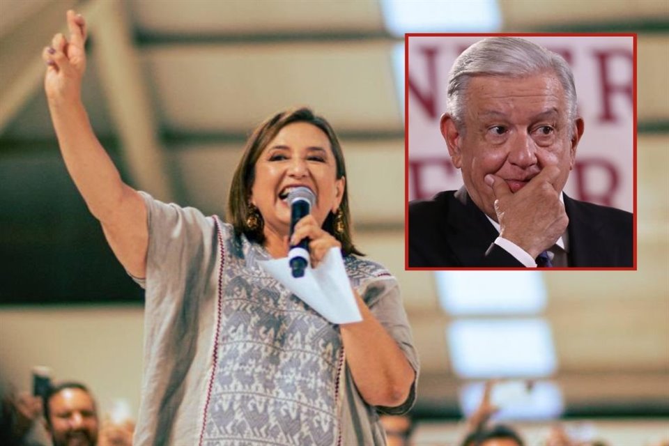 Tras denuncia de Xóchitl Gálvez, Comisión de Quejas del INE ordenó que AMLO se abstenga de emitir expresiones contra aspirantes al 2024.