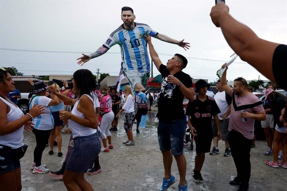 Una verdadera fiesta se vivió en Florida.