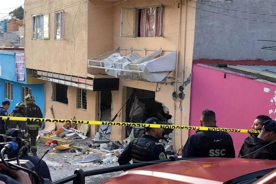 Cuatro personas resultaron lesionadas en una explosión, en la Colonia Balcones de Ceguayo, originada por acumulación de Gas LP.