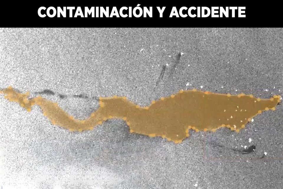 Desde el 4 de julio expertos detectaron derrame en Sonda de Campeche que abarcaba 400 Km cuadrados. Tres das despus, el 7 de julio ocurri un incendio en la misma zona en la plataforma Nohoch-A.