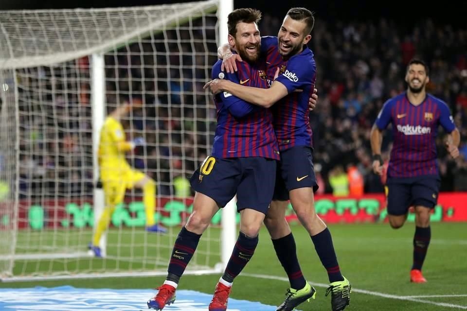 Messi y Alba volverá a ser compañeros.