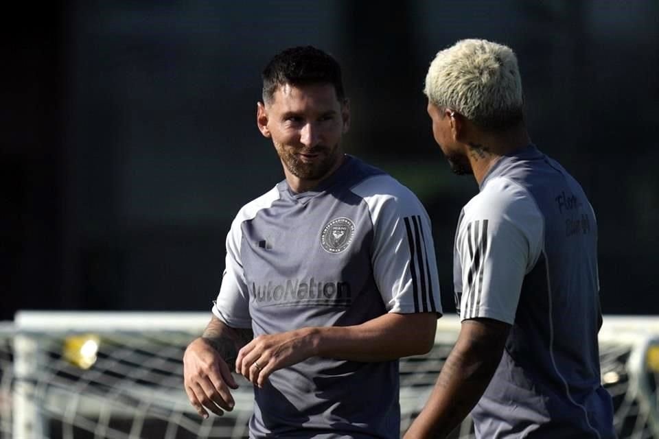 Lionel Messi se acaba de incorporar a Miami.