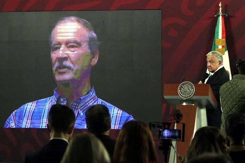 AMLO usó dichos del ex Presidente Vicente Fox para iniciar su nueva sección 'No lo digo yo'.