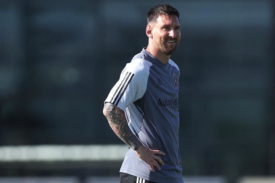 Messi tiene un par de entrenamientos con el Inter Miami.