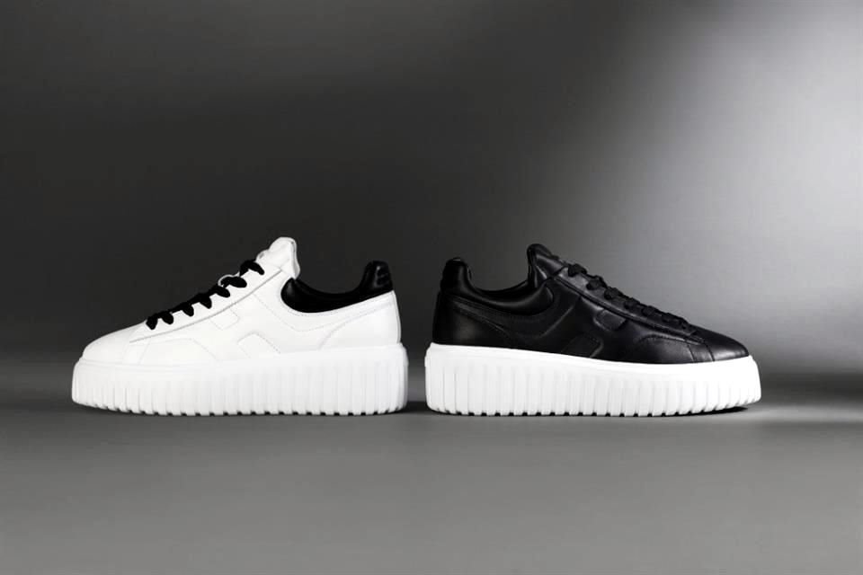 La marca de tenis Hogan sacó a la venta nuevos modelos H-Stripes para hombre y para mujer.