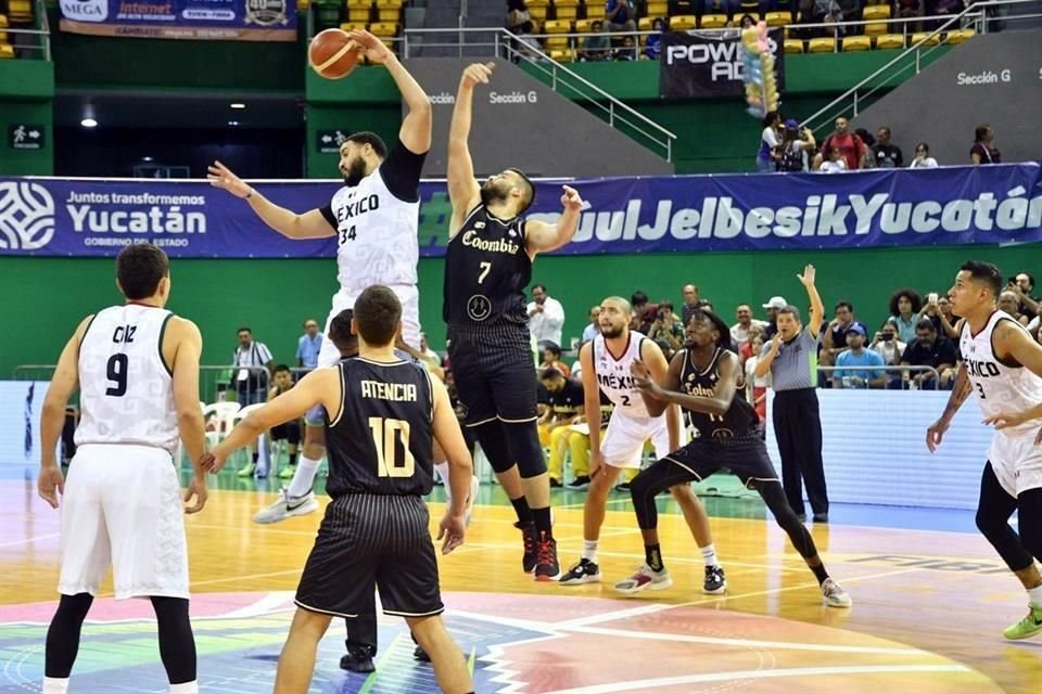 México se alista para el Mundial de baloncesto.