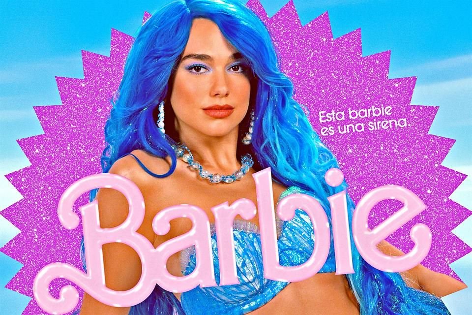 Dua Lipa es una Barbie sirena.