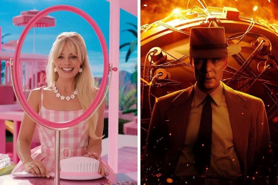 A un día de su estreno, 'Barbie' y 'Oppenheimer' son un éxito mundial; en México, recaudaron 6.4 mdd y 900 mil dólares, respectivamente.