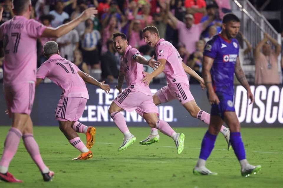 Leo Messi debuta con el Inter Miami con un gol el minuto 94 frente a Cruz  Azul