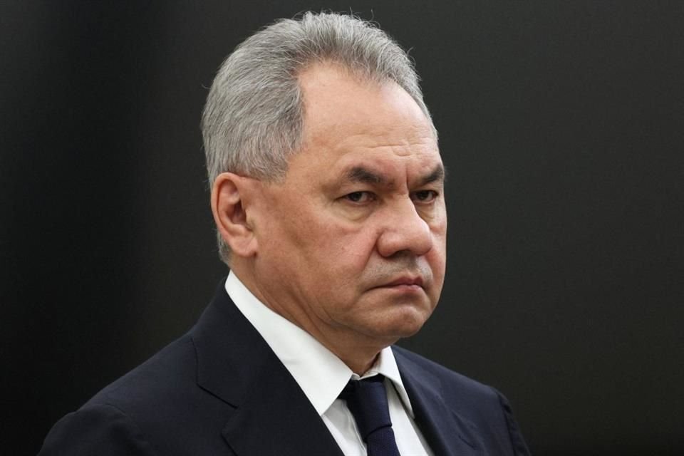 El Ministro de Defensa ruso, Serguéi Shoigu, durante una reunión con el Presidente Vladimir Putin el 26 de junio del 2023.