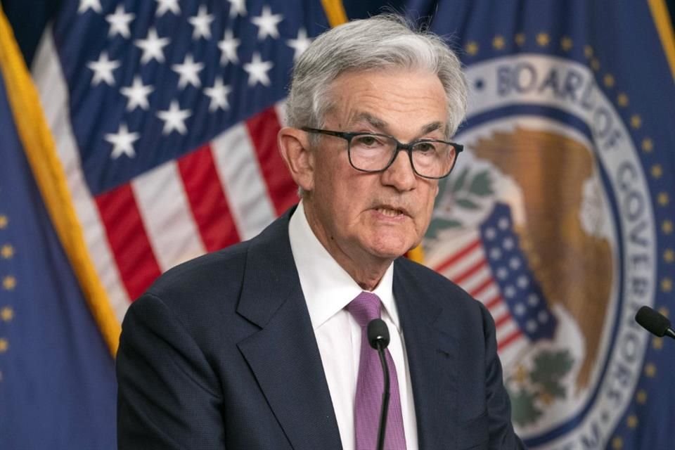 Jerome Powell, presidente de la Reserva Federal.