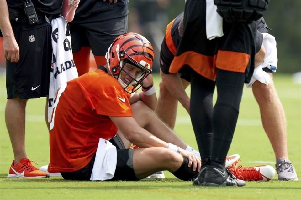 Joe Burrow Sale Lesionado En Pretemporada De Bengals 